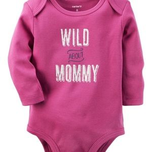 NWT Carters 6month girls onesie